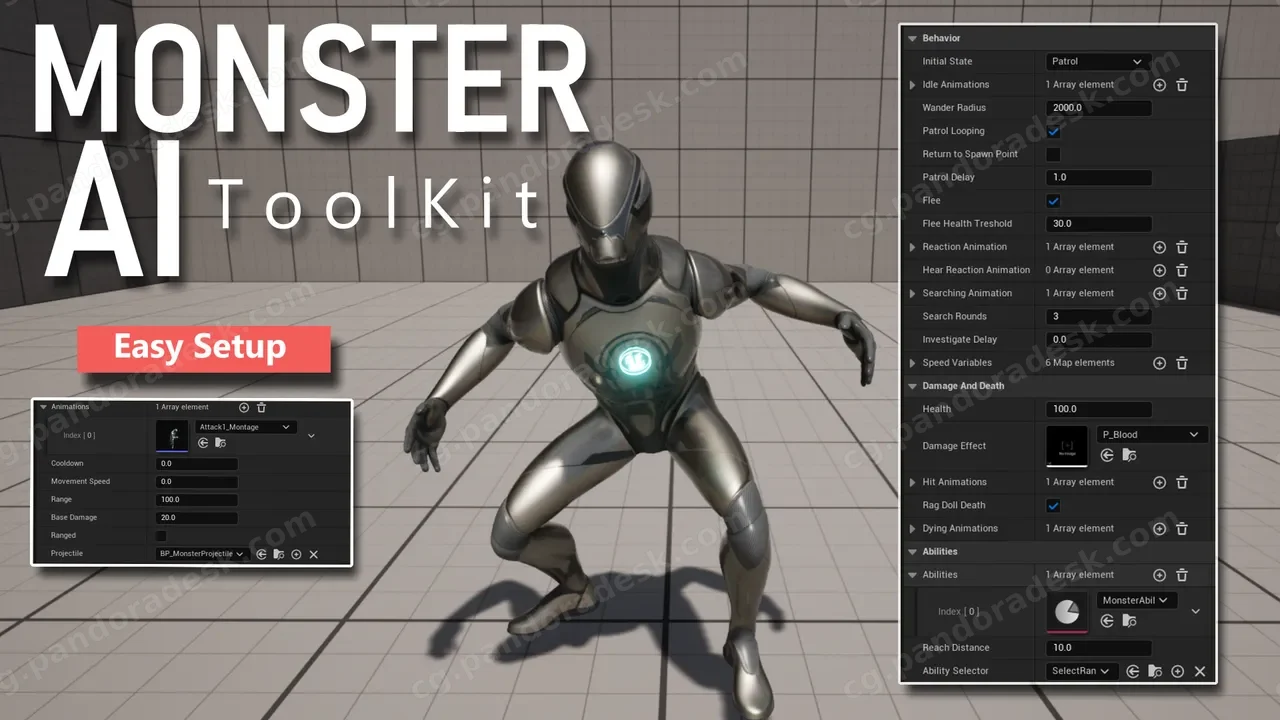 怪物人工智能工具包 - Monster Ai Kit