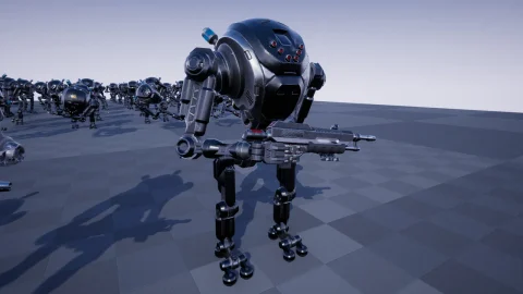 科幻：高级战斗机器人-SCI FI: ADVANCED COMBAT DROID