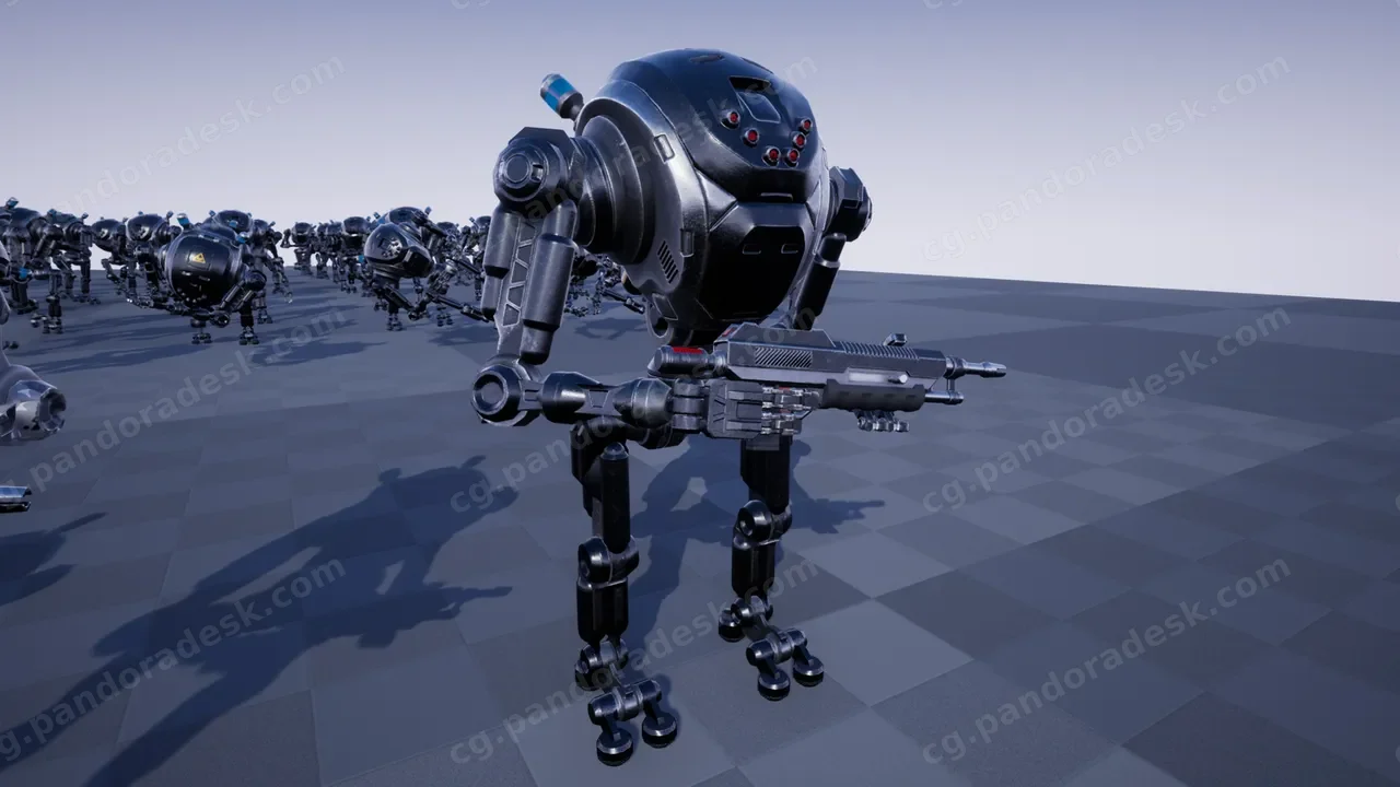 科幻:高级战斗机器人-SCI FI: ADVANCED COMBAT DROID