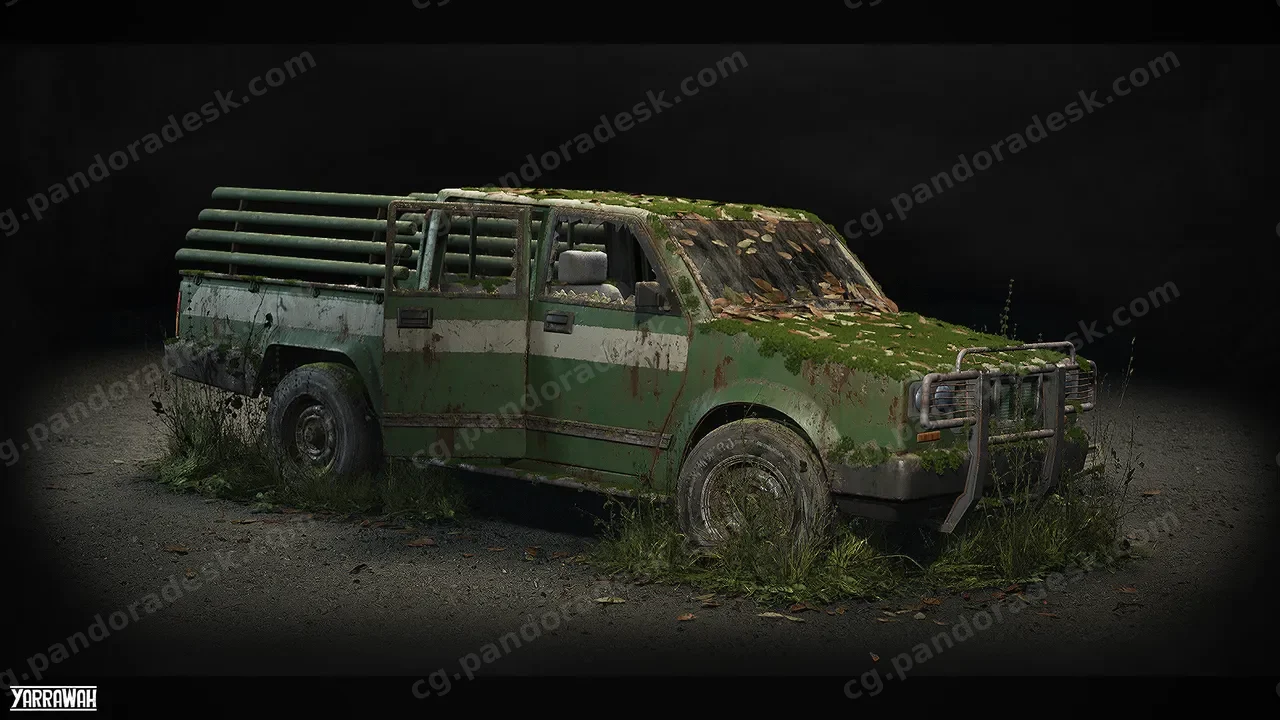 程序车辆 - 四件装 - Procedural Vehicles - Four Pack