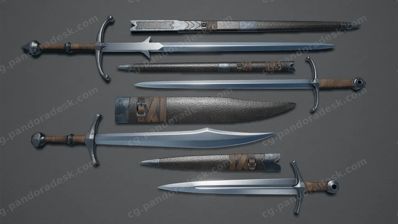 中世纪武器包 - Medieval Weapons Pack 1
