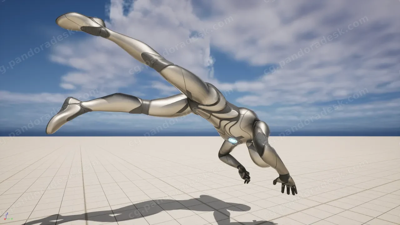114 滚动和减淡动作捕捉动画 - 114 Roll and Dodge Mocap Animations