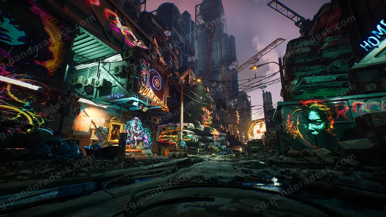 网络废料场环境套件 Cyber Scrapyard Environment Kit