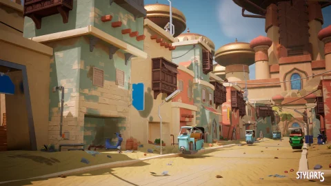 风格化印度城市 - Stylized Indian City