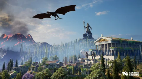 古希腊奇幻超级包 Ancient Greek Fantasy Megapack ( Volcano, Dragon )