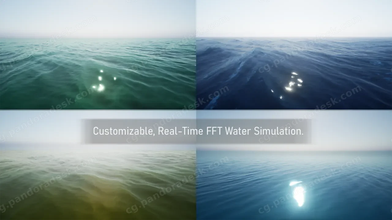 动态真实水面插件 Dynamic Real Water