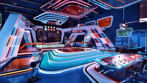 音乐之星舞台 - Music Star Studio