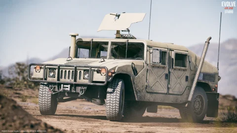 可驾驶的“大黄蜂”型车辆 - Vehicle Drivable Hummace