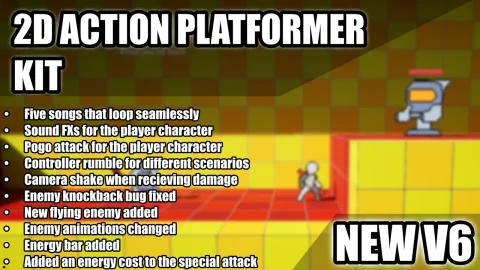 平台小游戏模板 Platformer Template - 2.5D Kit