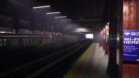 城市地铁站-Subway Environment