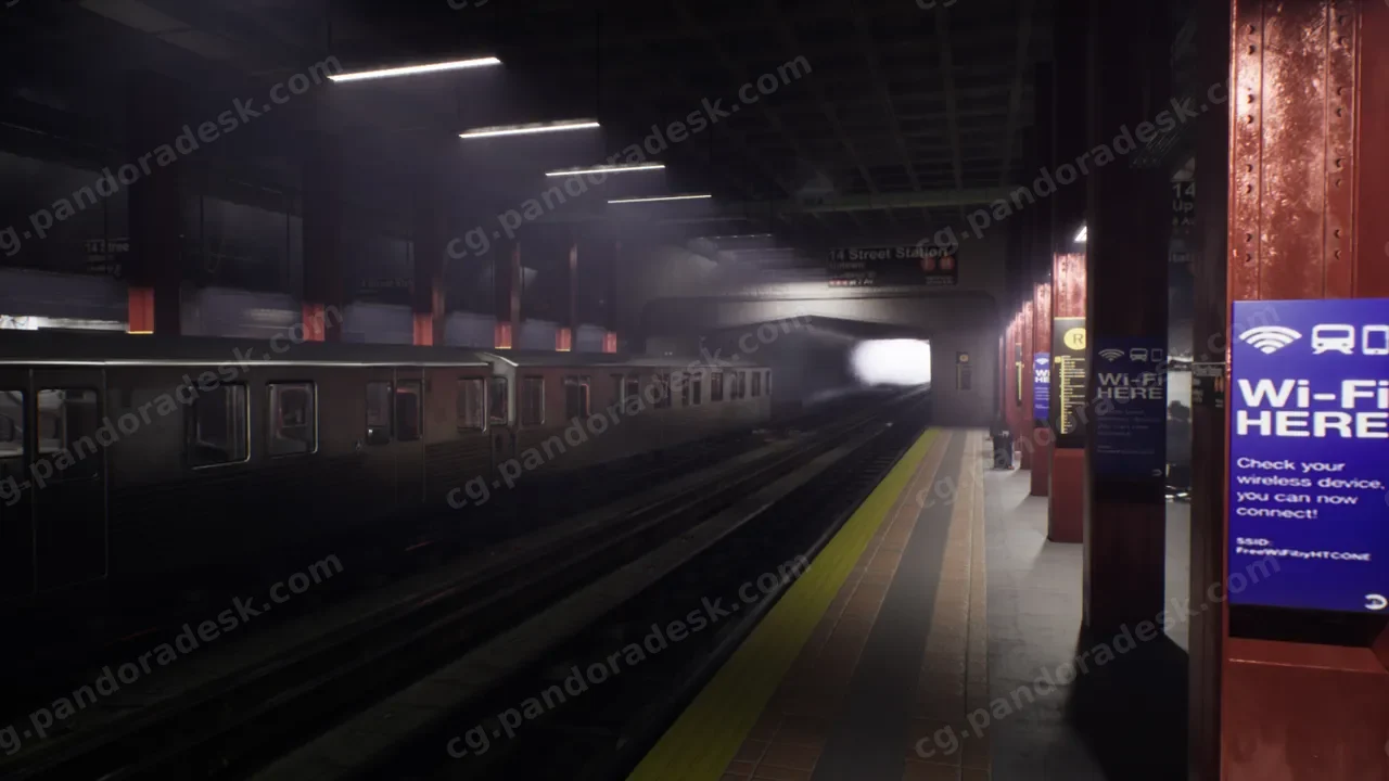 城市地铁站-Subway Environment