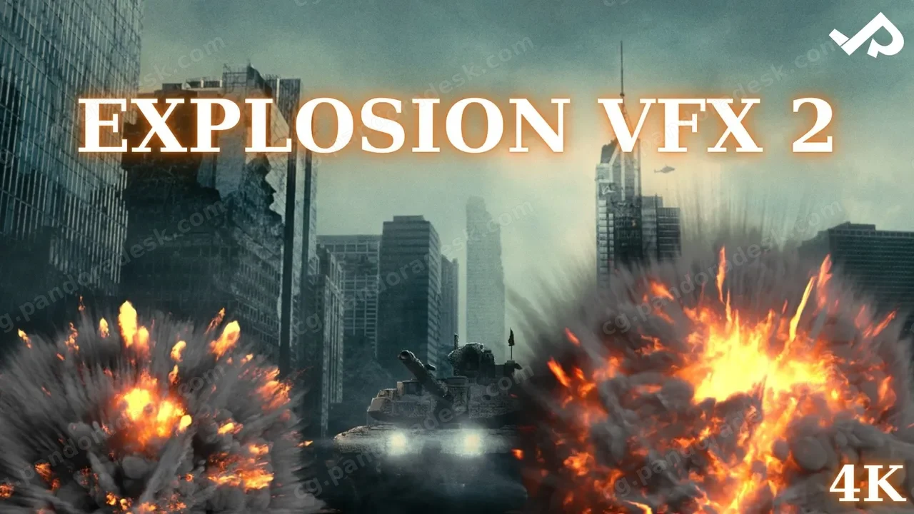 爆炸视觉特效 2 - Explosion VFX 2