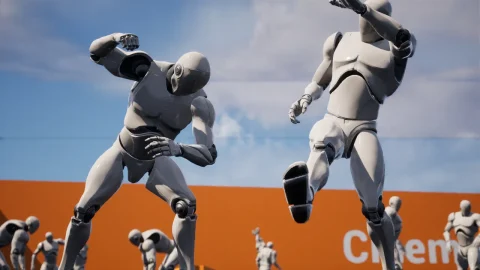 动作捕捉动作动画、电影制作和游戏玩法 MoCap Action Animations Cinematics and Gameplay