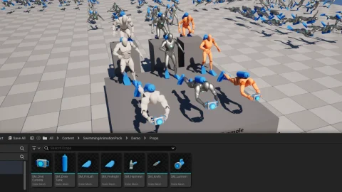 游泳动画 Swim Animations