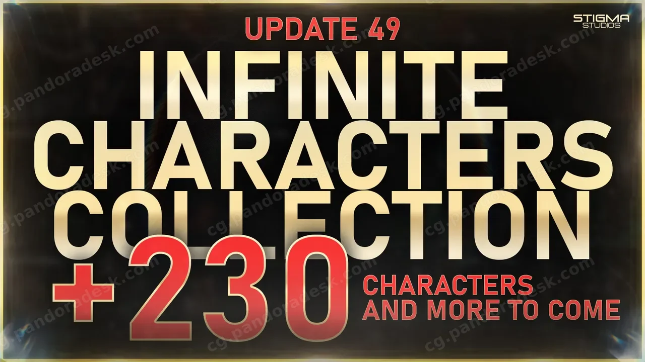无限角色合集 - Infinite Characters Collection - Game Assets + Extra