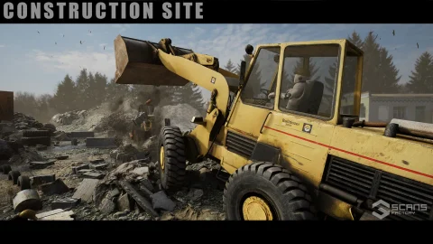 施工现场：装载机 - [SCANS] Construction Site: Loader