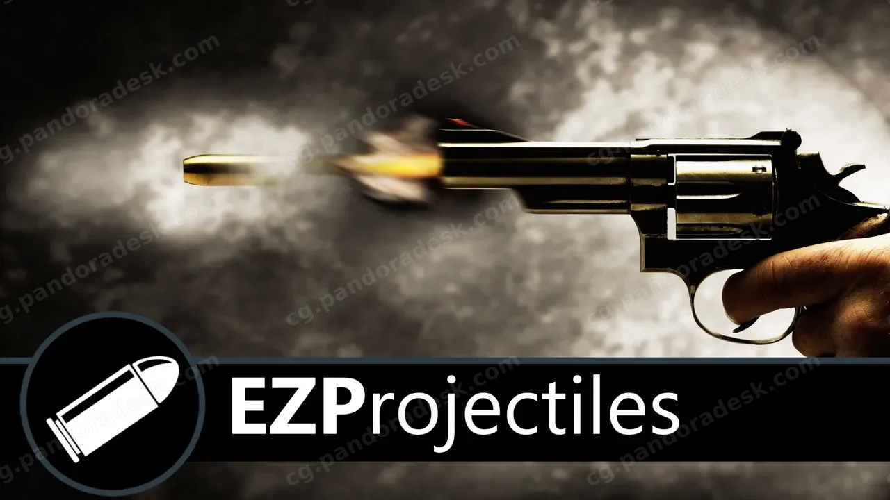 逼真的子弹模拟 EZProjectiles - Realistic Bullet Simulation