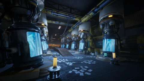 科幻地下设施 - Sci-fi Underground facility