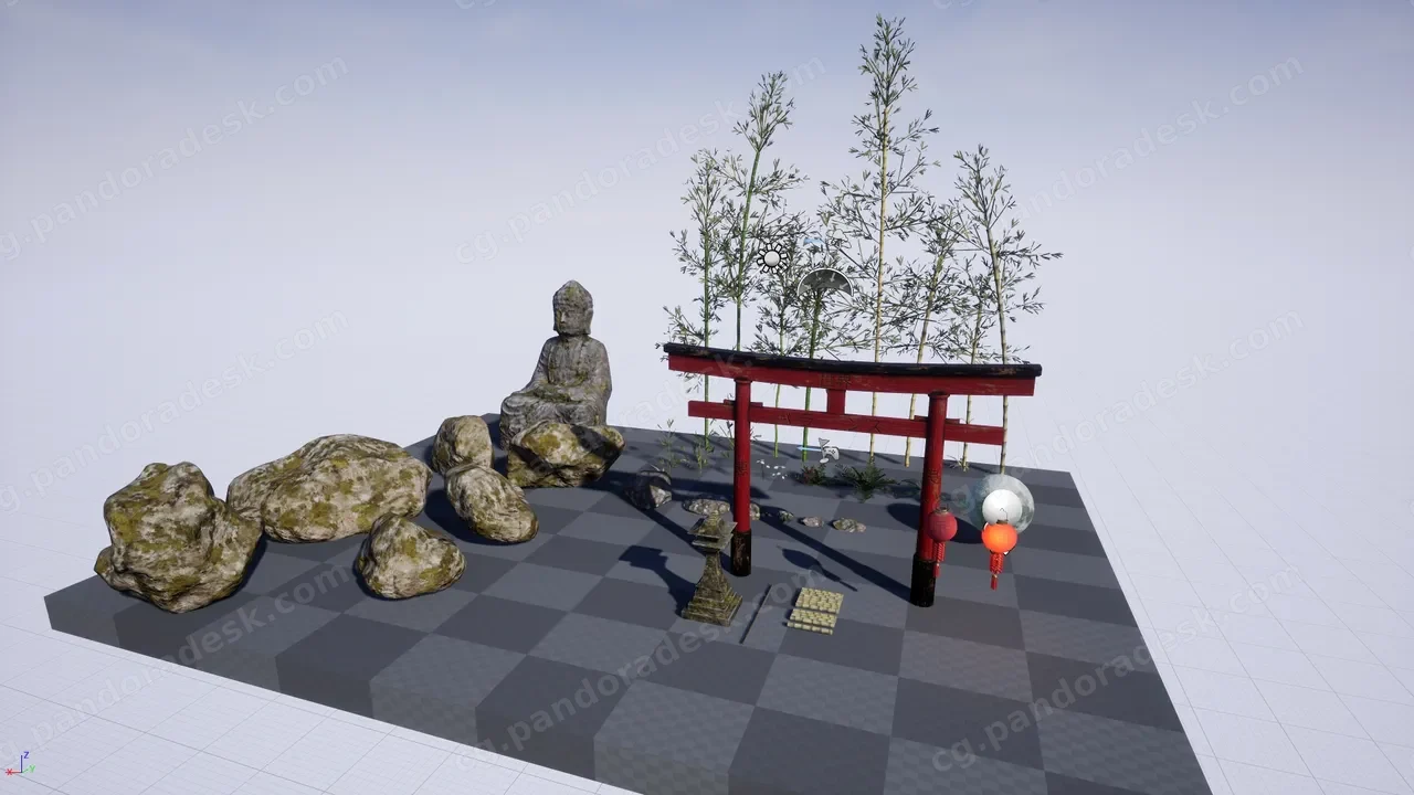 竹林-Bamboo grove