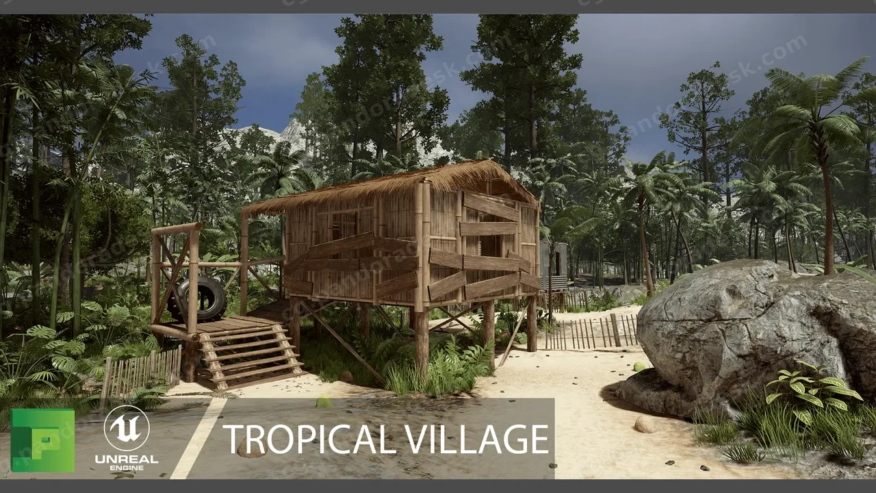 热带村庄-Tropical Village