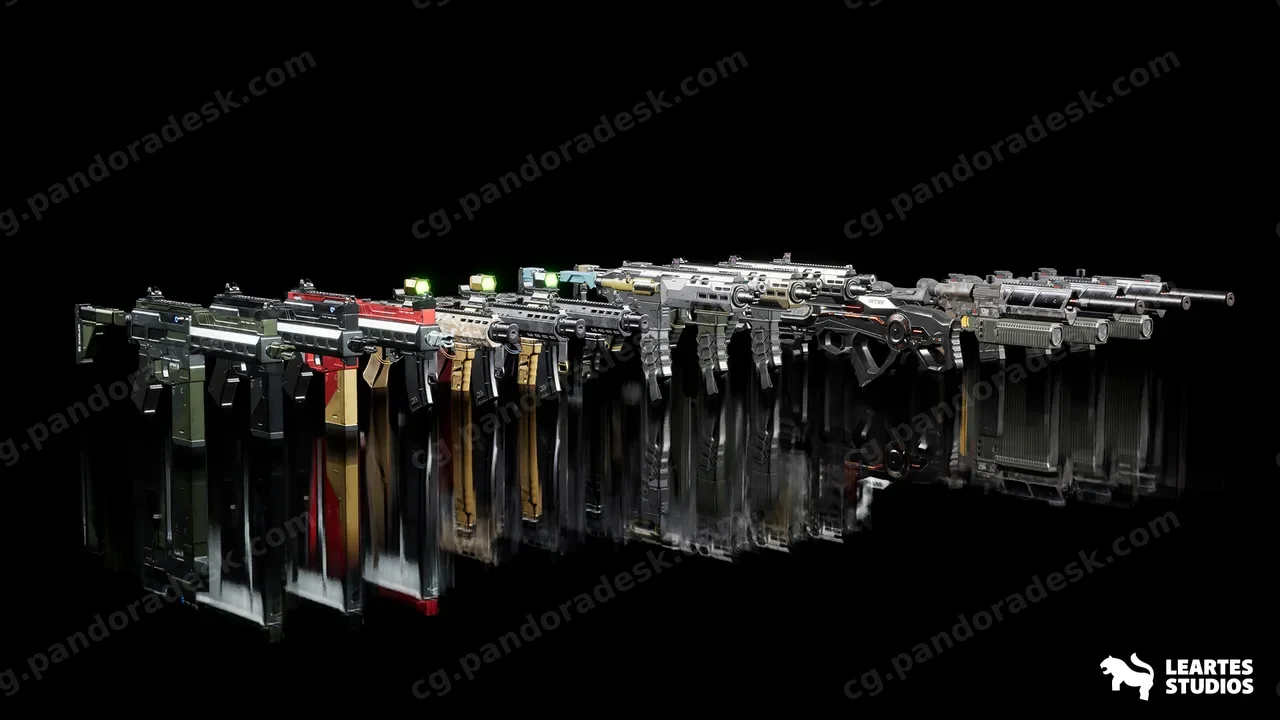 赛博朋克突击步枪 Cyberpunk Assault Rifles