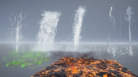 混合视觉特效2-Niagara Realistic Starter VFX