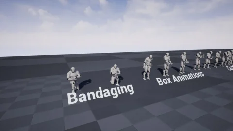 人物常规动作-Idle Animset Pack