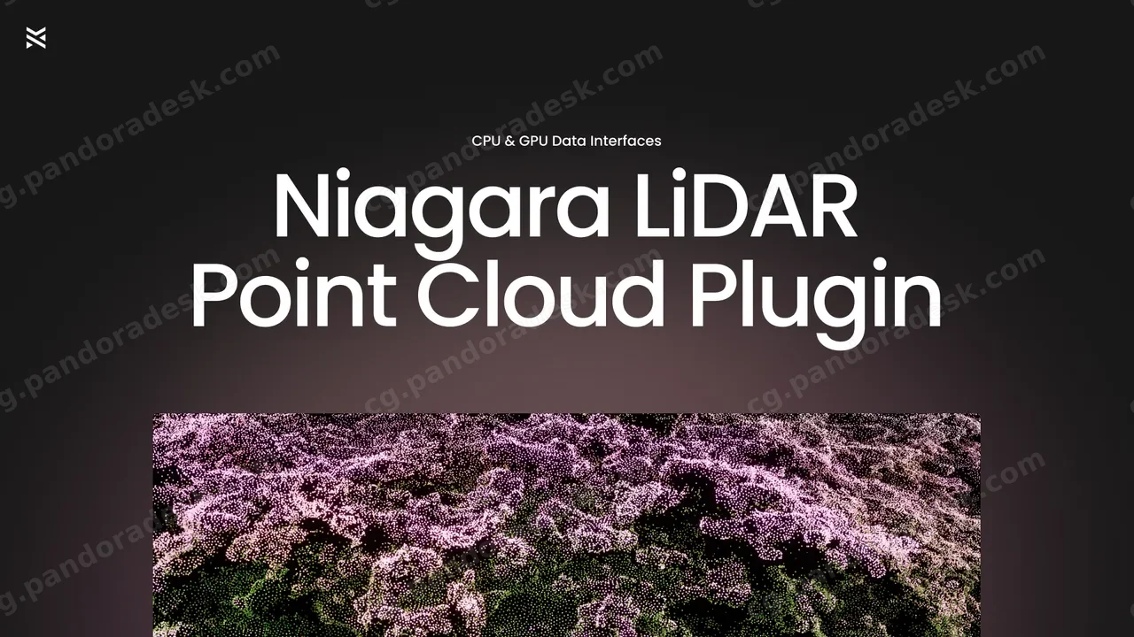 激光雷达点云插件-Niagara LiDAR Point Cloud Plugin