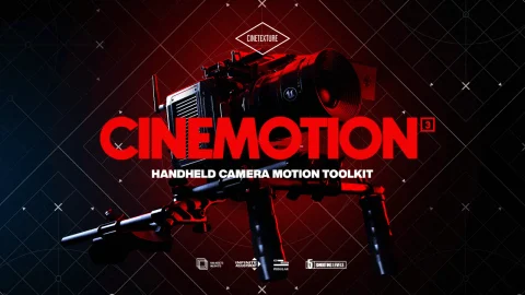 手持摄像机 Cinemotion 3 Real Handheld Camera Motion Kit