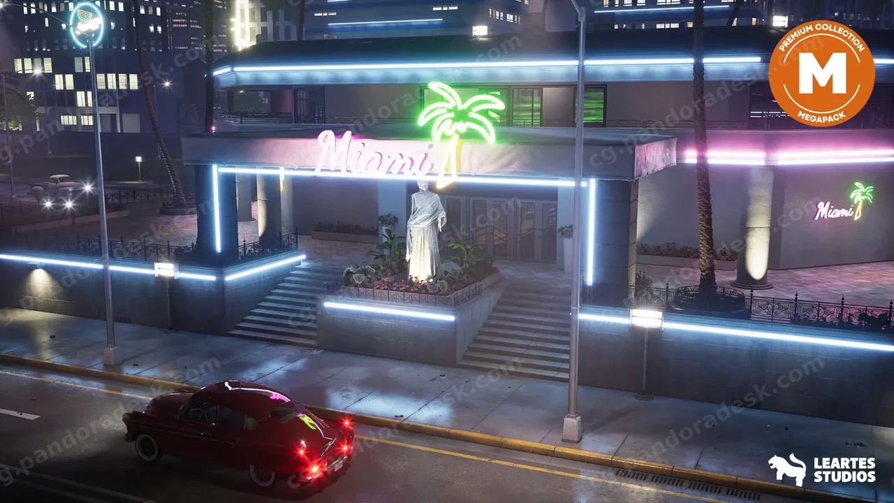 迈阿密俱乐部奢华夜总会场景 Miami Club Megapack