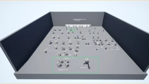综合格斗/近战战斗动画-Stealth Finishers - knife and hand