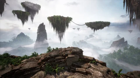 浮岛 - Brushify - Floating Islands
