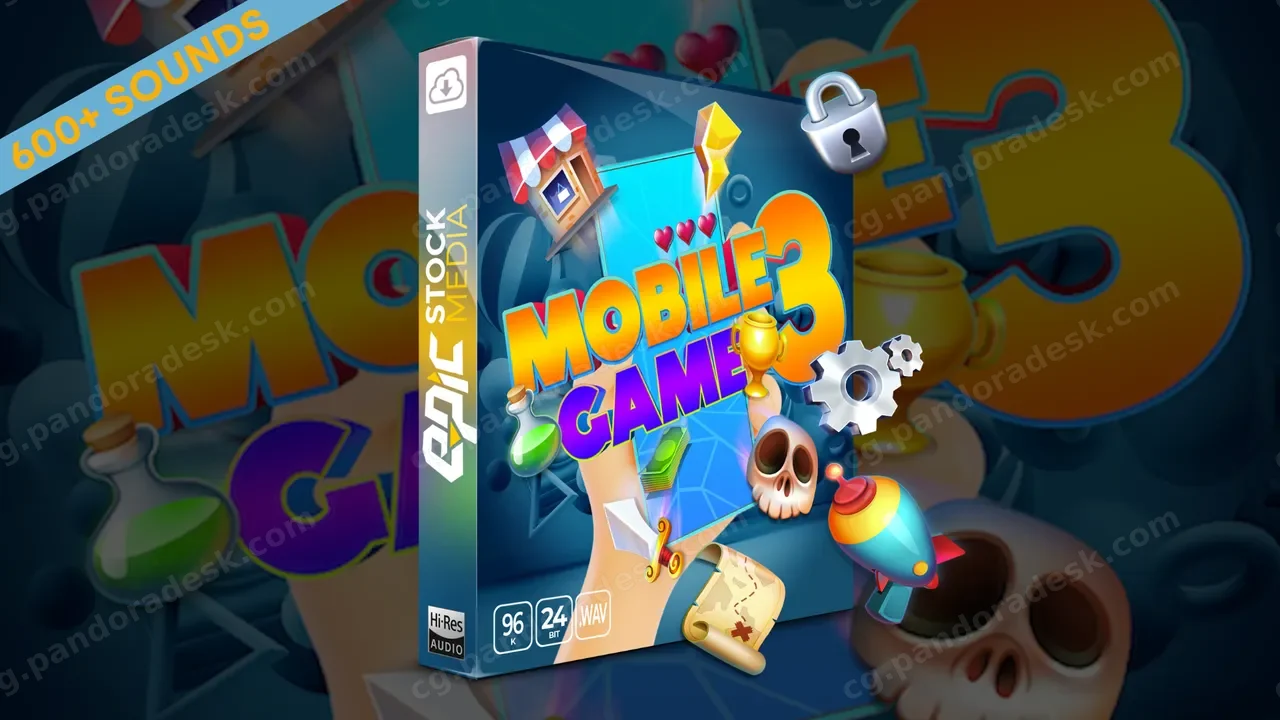 休闲手机游戏 APP应用程序音效库 Mobile Game 3