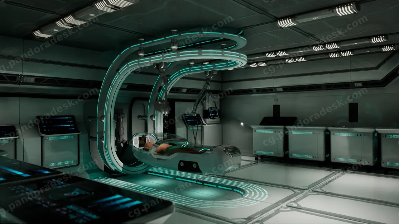 星际殖民医疗实验室-Sci Fi Orion Mars Med Lab