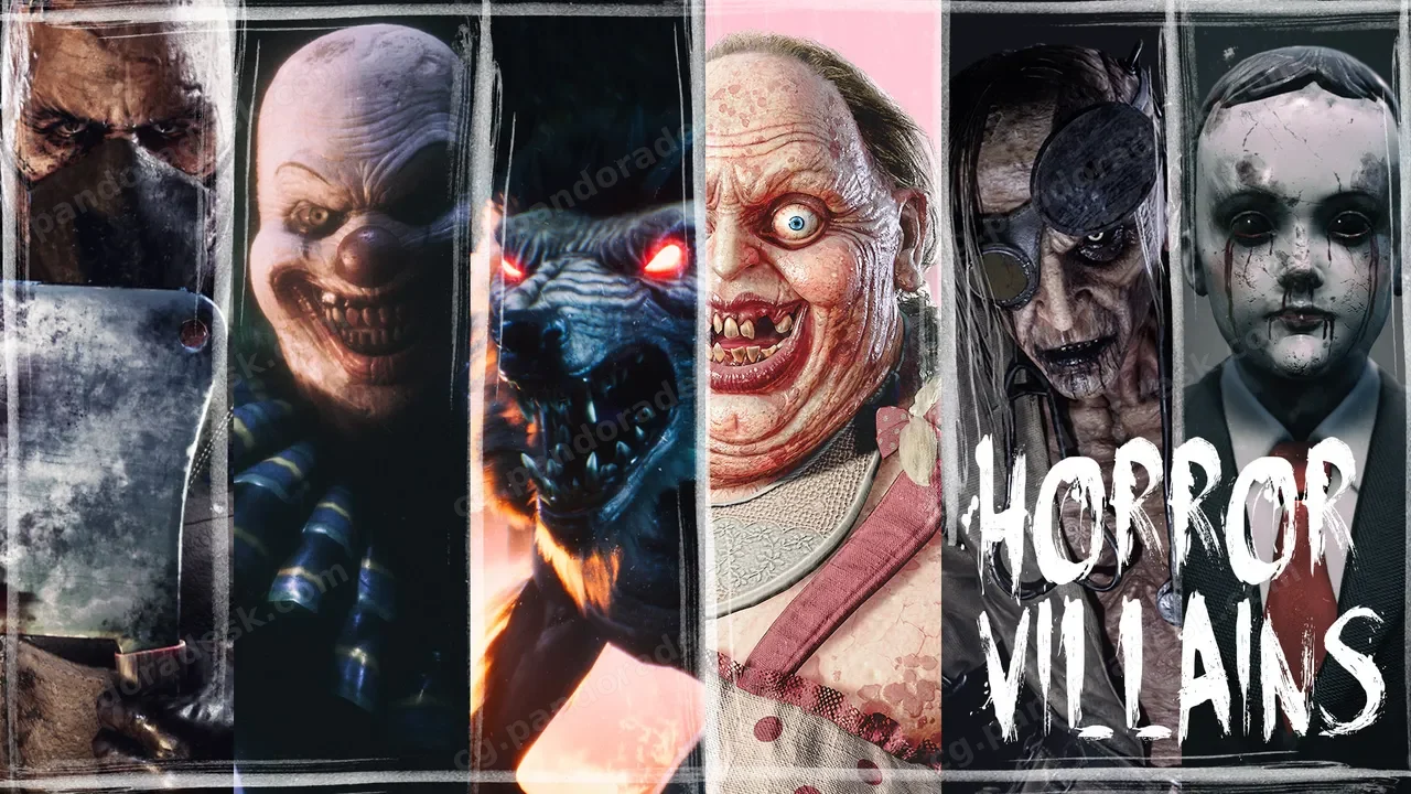 套恐怖丧尸怪物恶棍捆绑包-Horror Villains Pack