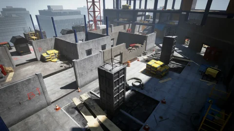 模块化摩天大楼 - Skyscraper Modular FPS Map