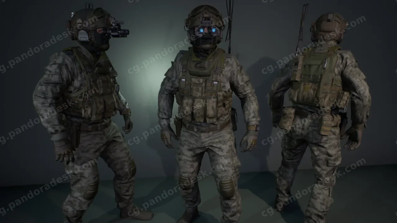 反恐特种部队警察-Character Factory Vol. 1 Special Forces