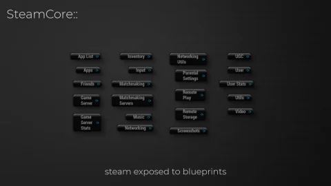 Steam与虚幻引擎蓝图配合插件-SteamCore