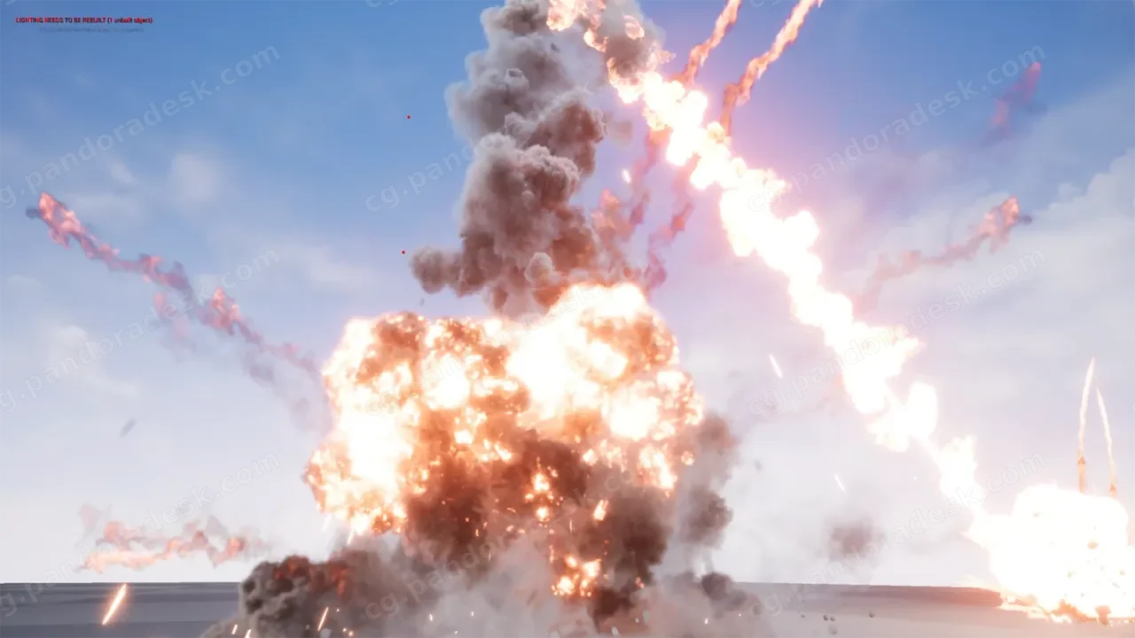 电影级爆炸特效 Cinematic Explosions - Fire Laser