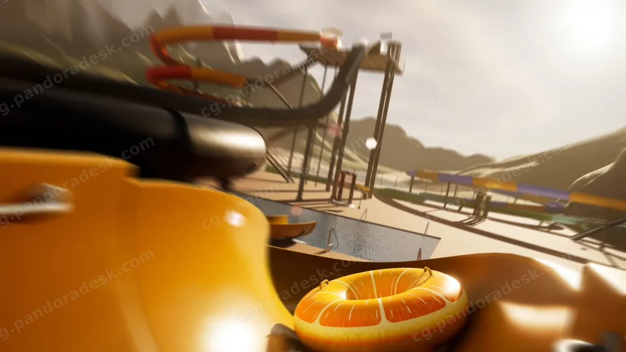 水滑梯系统 - Water Slide System