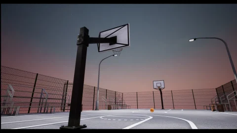 篮球场 - Basketball court