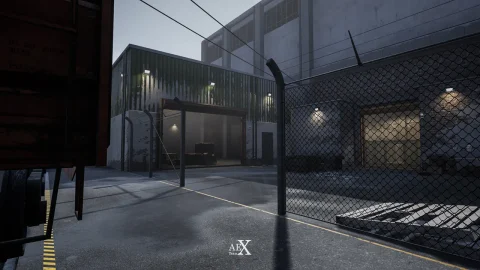 工厂轨道车间-Modular Train Environment