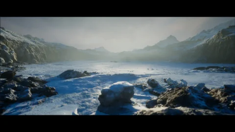 冰雪环境 - Icy Snow Environment - Asset Pack