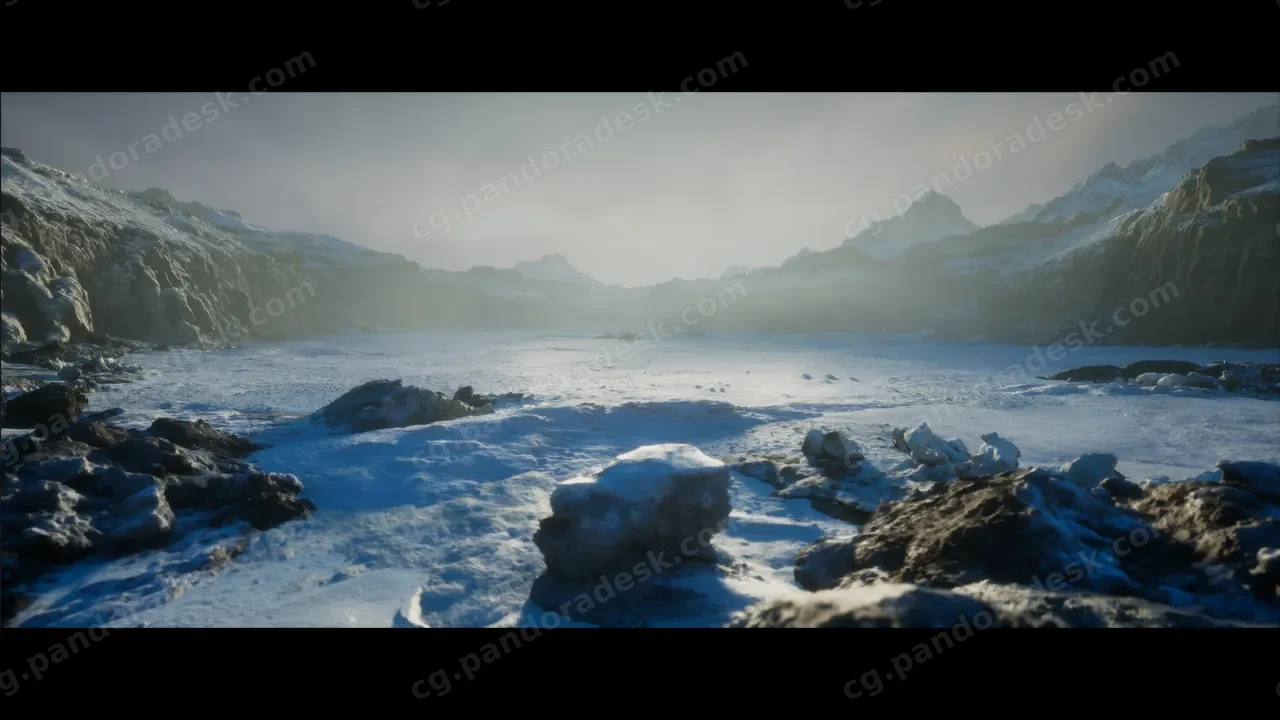 冰雪环境 - Icy Snow Environment - Asset Pack