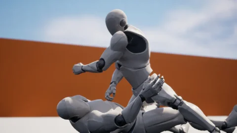 格斗动画包-MoCap Combat Animations - Dual Character