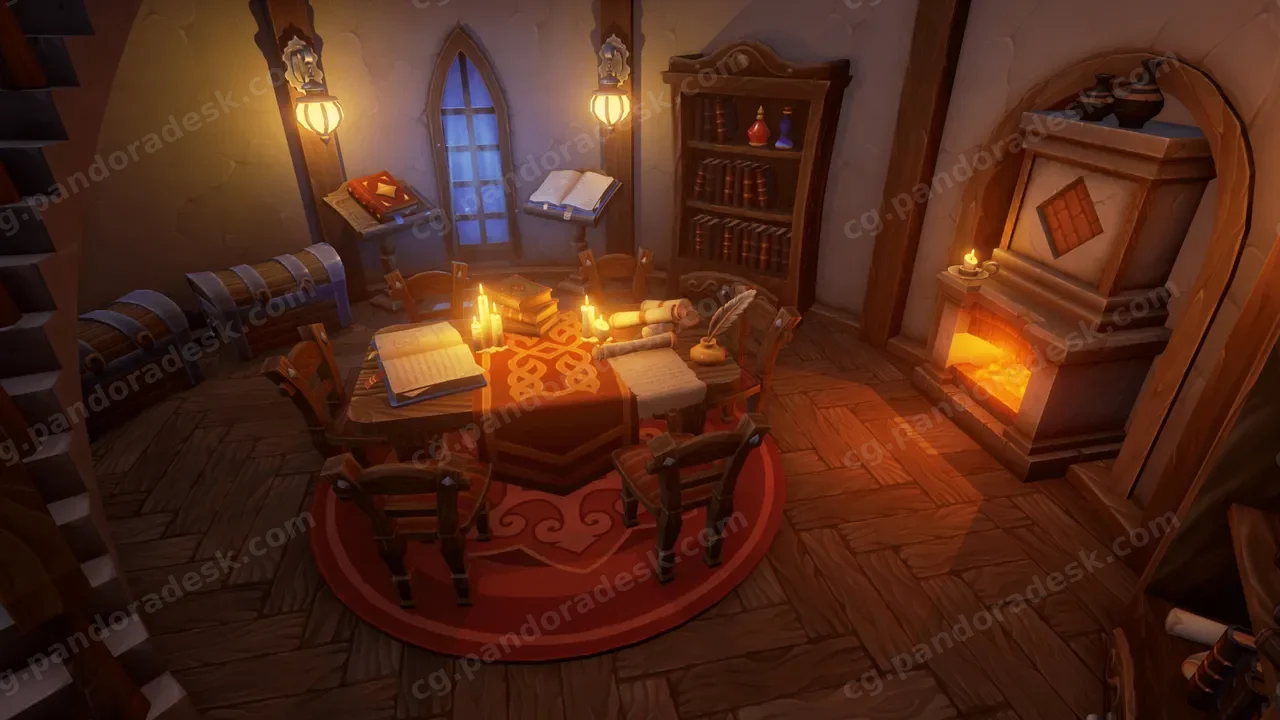 炼金术士之家 - Lowpoly Alchemist's House