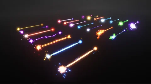 风格化激光特效第 1 卷 Stylized Lasers Vol.1 - Niagara