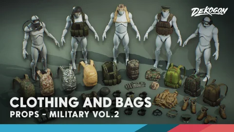 军用用品 - VOL.2 - 服装和箱包 - Military Supplies - VOL.2 - Clothing and Bags