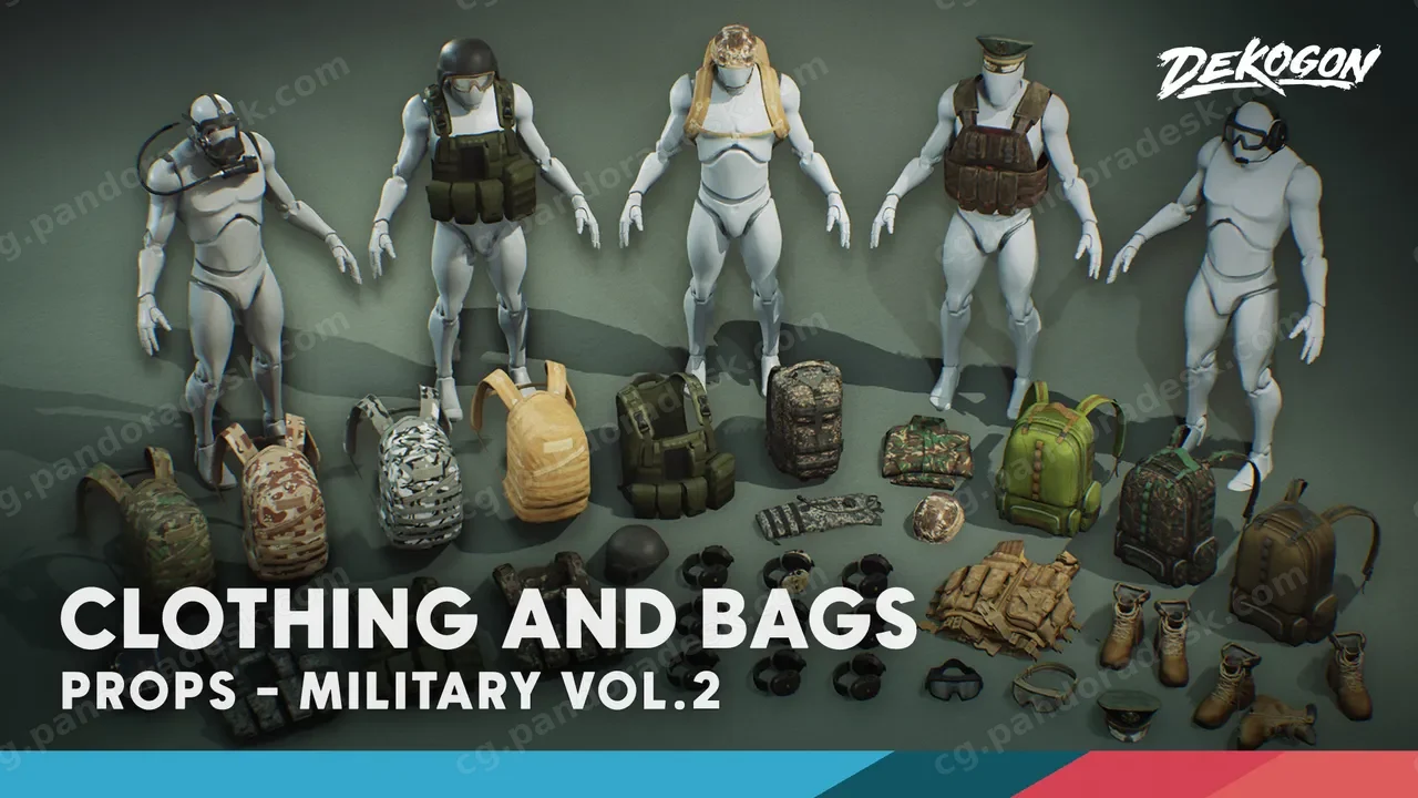 军用用品 - VOL.2 - 服装和箱包 - Military Supplies - VOL.2 - Clothing and Bags