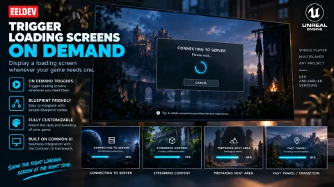 常见的加载界面 Common Loading Screen